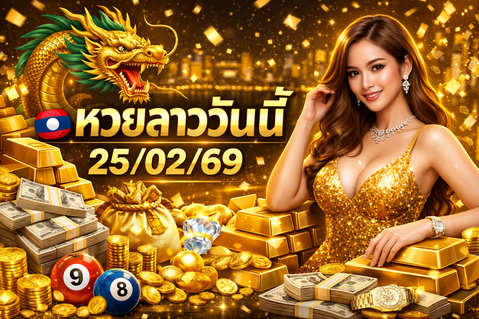 หวยลาววันนี้ 25/02/69